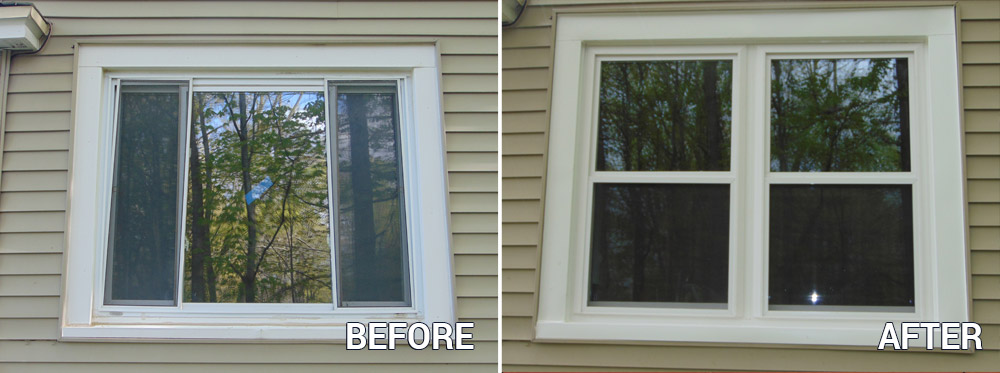 Before After Window Replacement Picture